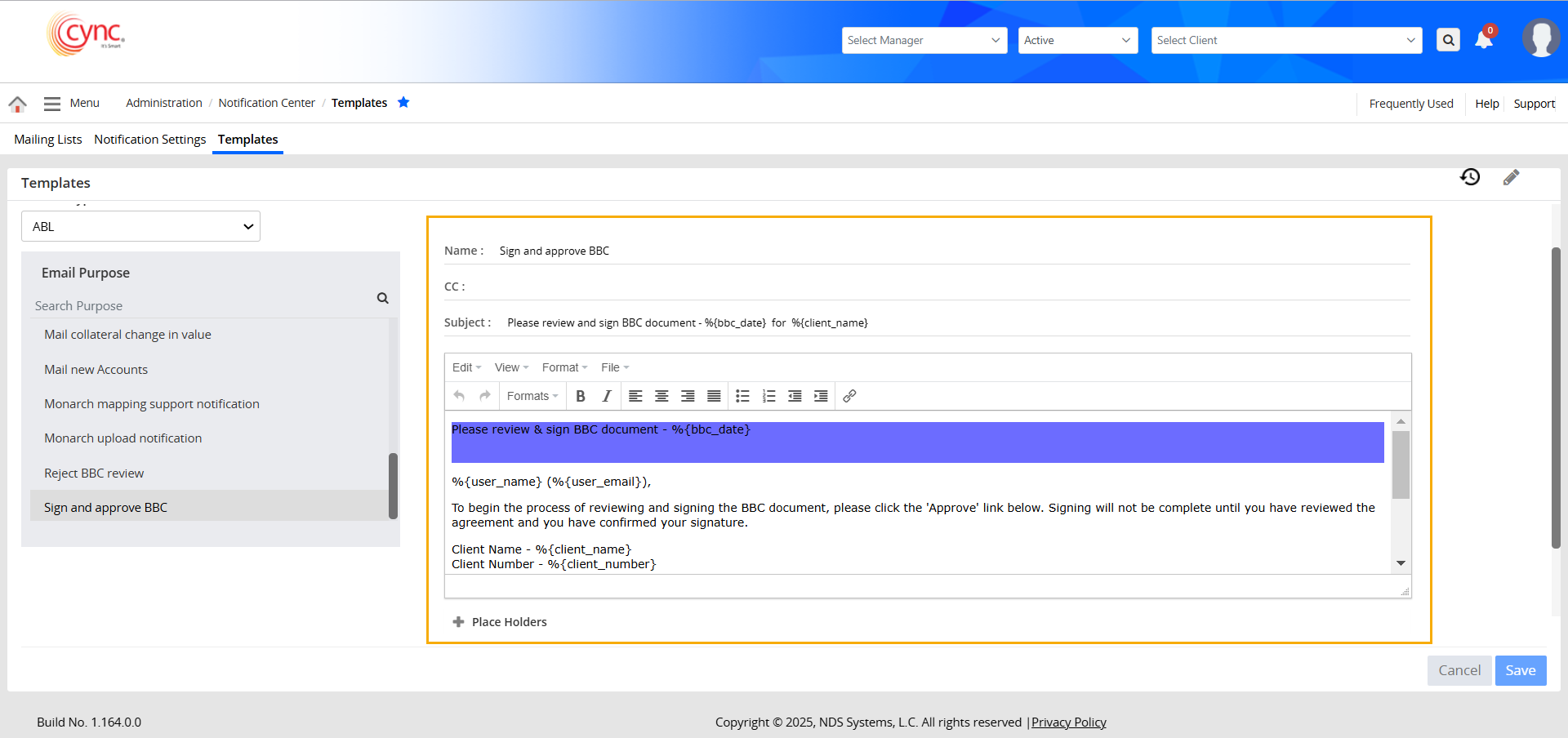 Email Body
